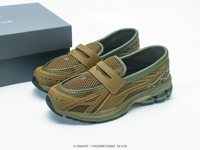 新百伦 新款 New Balance 1906L 一脚蹬缓震乐福鞋款 厚底增高百搭运动休闲鞋 U1906LNY #17462998733063